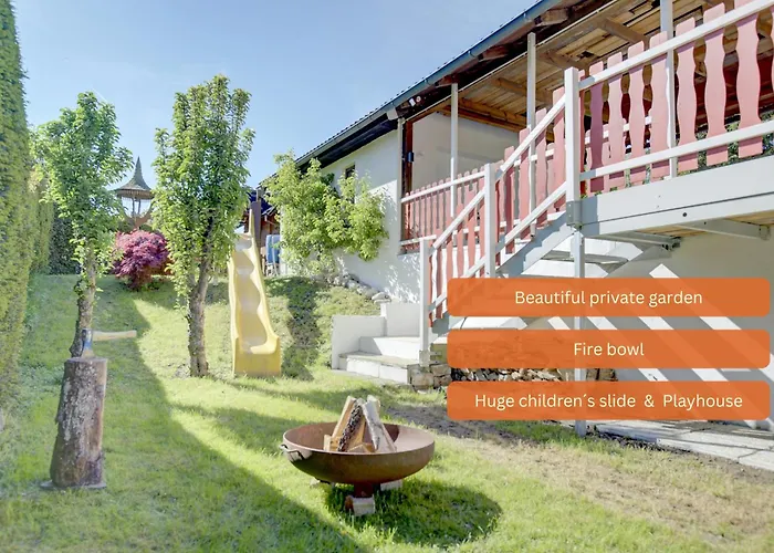 - Kinderspielplatz - Garten Mit Feuerstelle Timelkam